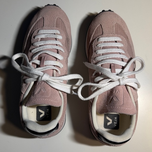 Veja Women's Rio Branco Ripstop Babe White Sneakers in Size 6 - Picture 8 of 10